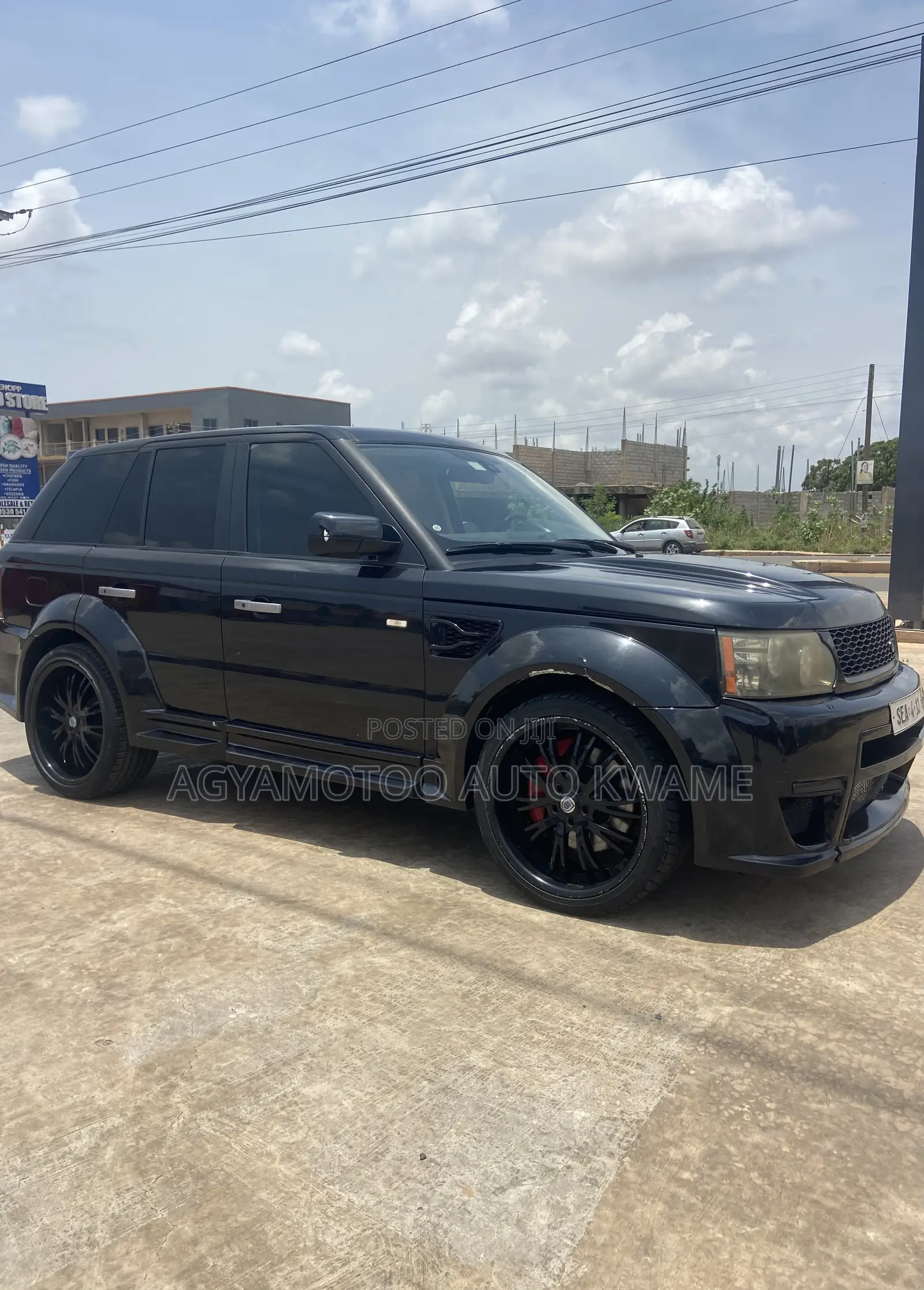 Land Rover Range Rover Sport Supercharged 4x4 (5.0L 8cyl 6A) 2011 Black