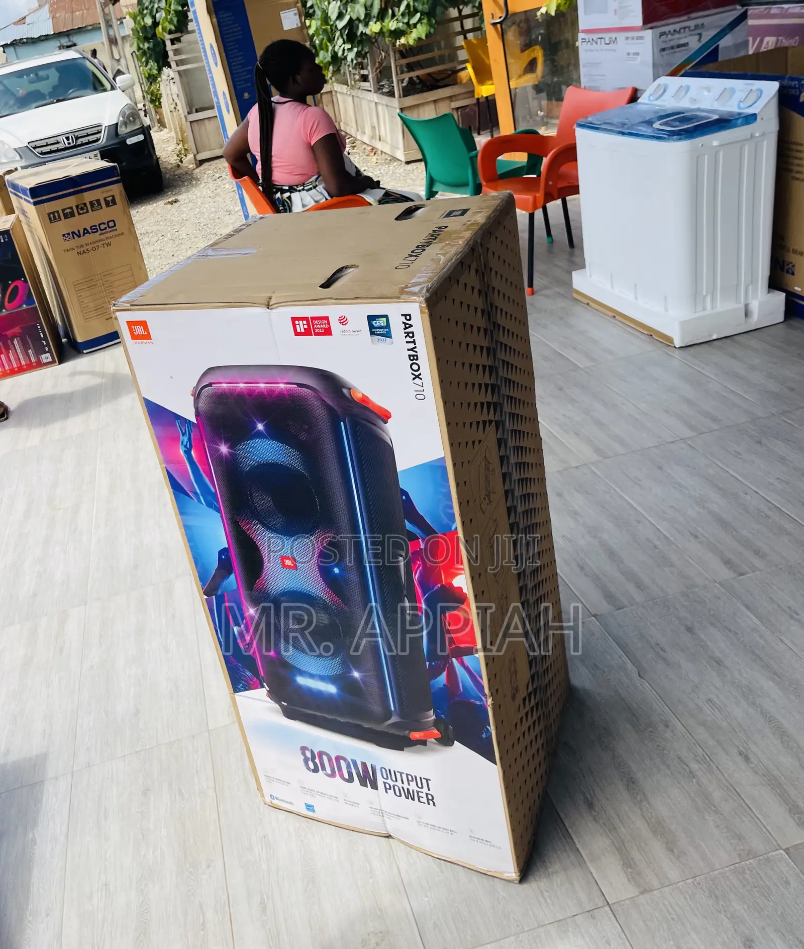 Premium Original JBL Party Box 110 Bluetooth Speaker Black