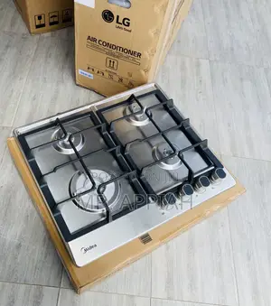 Premium Affordable Midea 60g40me Gas Oven 4 Burner (Gray).