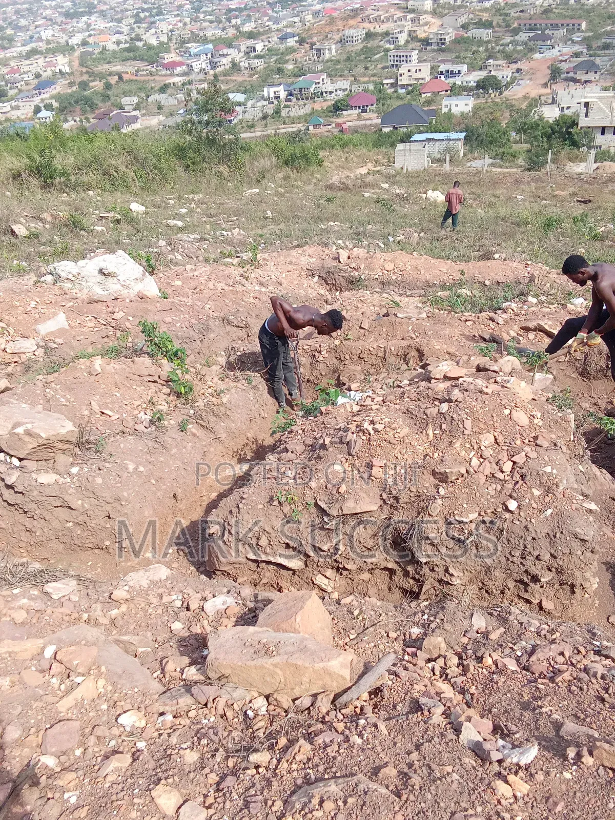 Two Plots of Mountain View Land Selling at Abokobi