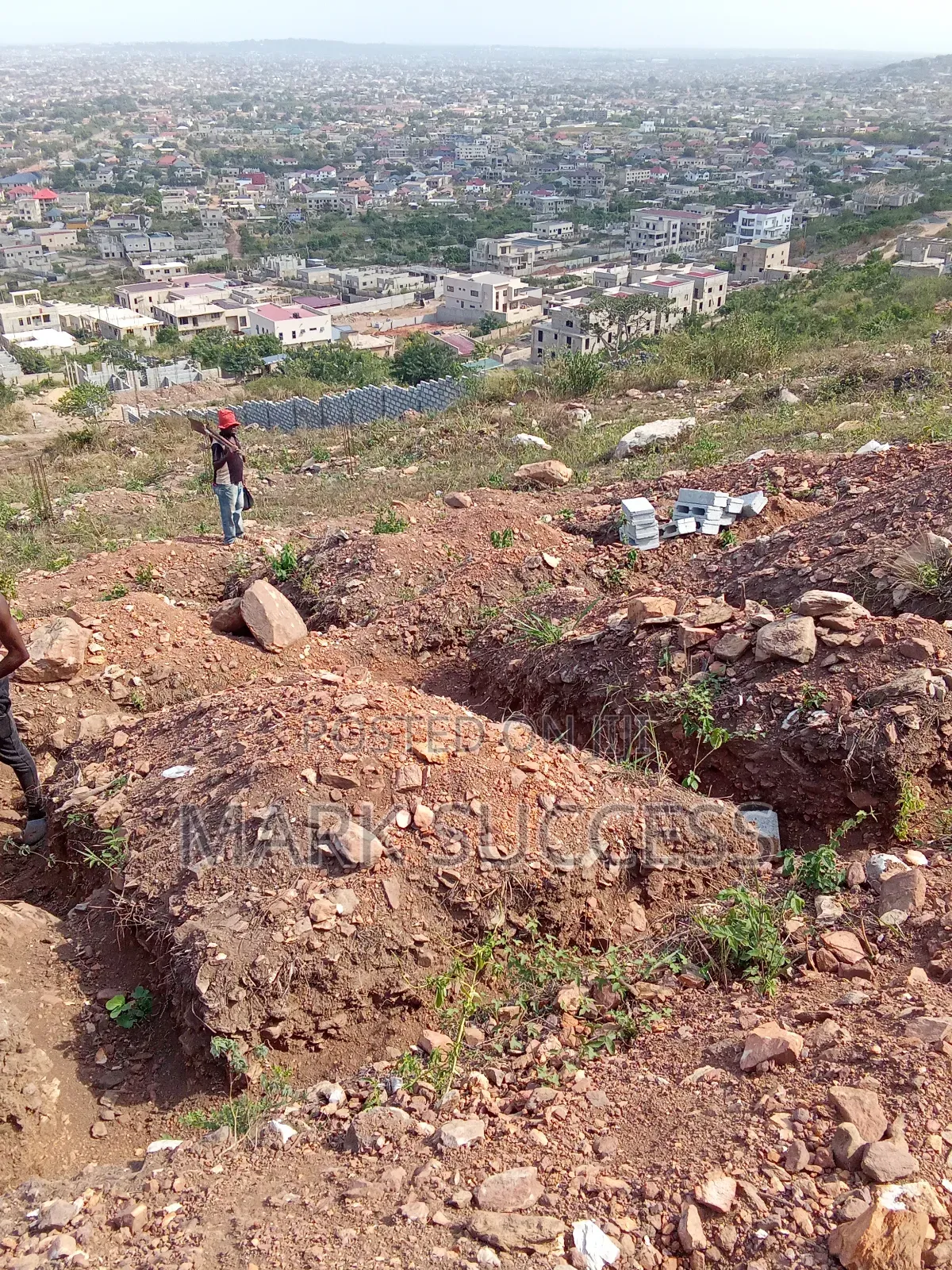 Two Plots of Mountain View Land Selling at Abokobi