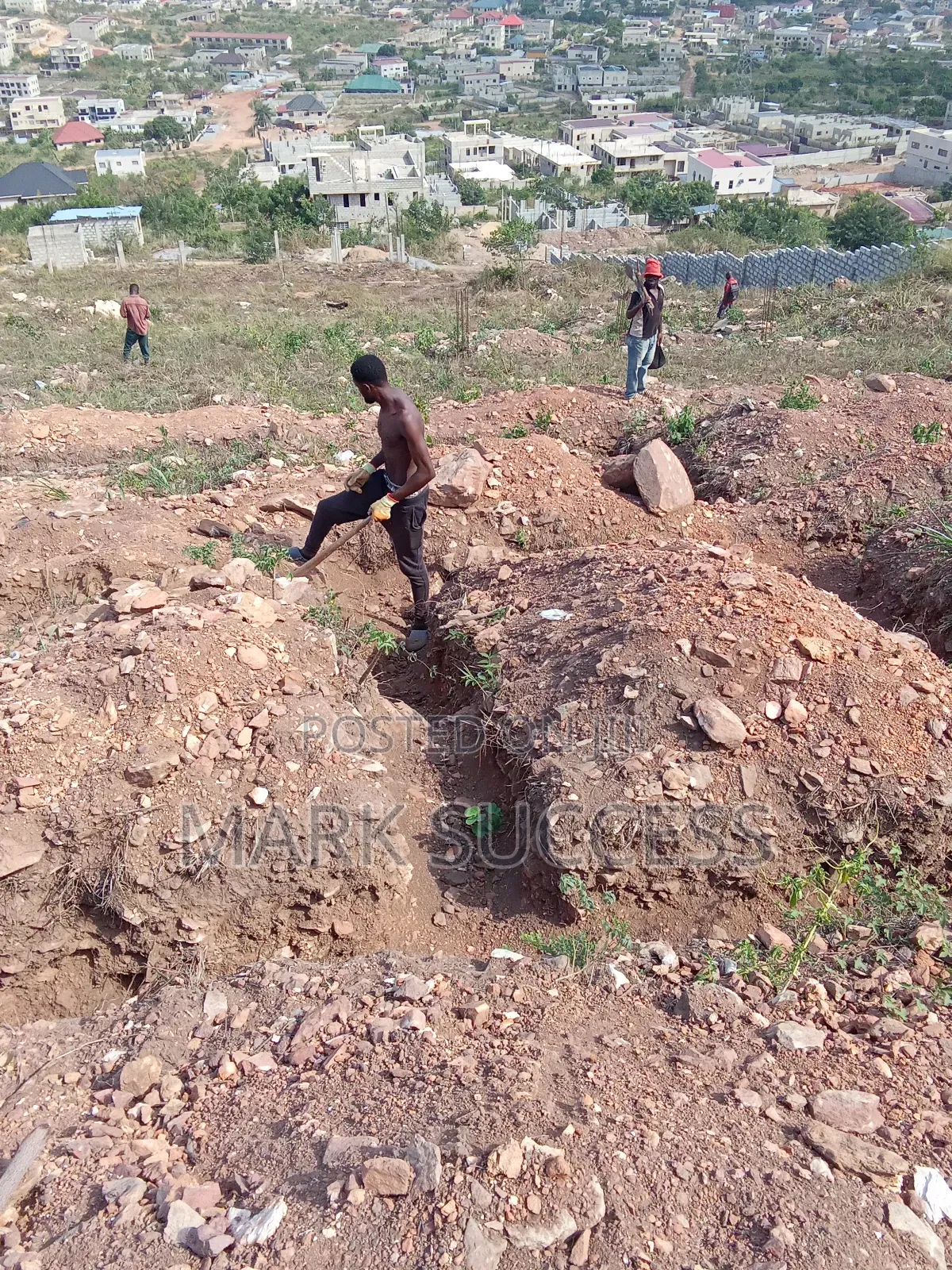 Two Plots of Mountain View Land Selling at Abokobi