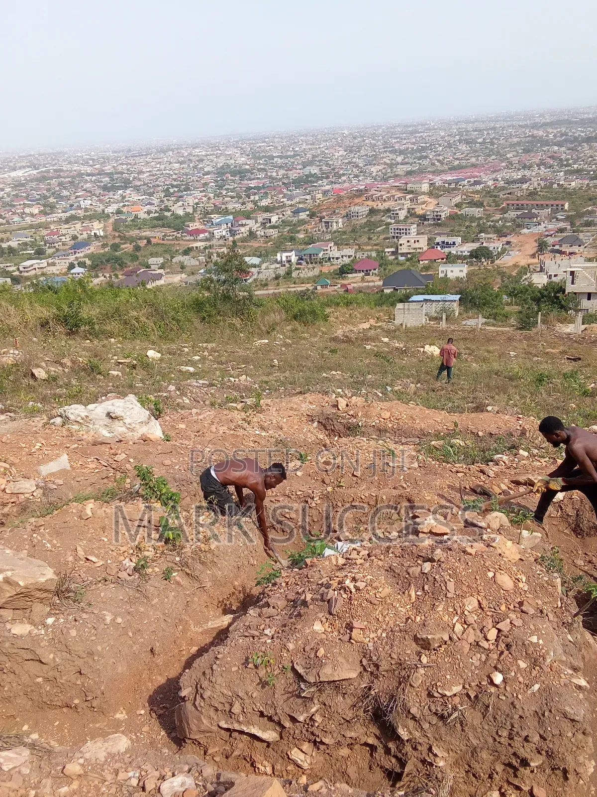 Two Plots of Mountain View Land Selling at Abokobi