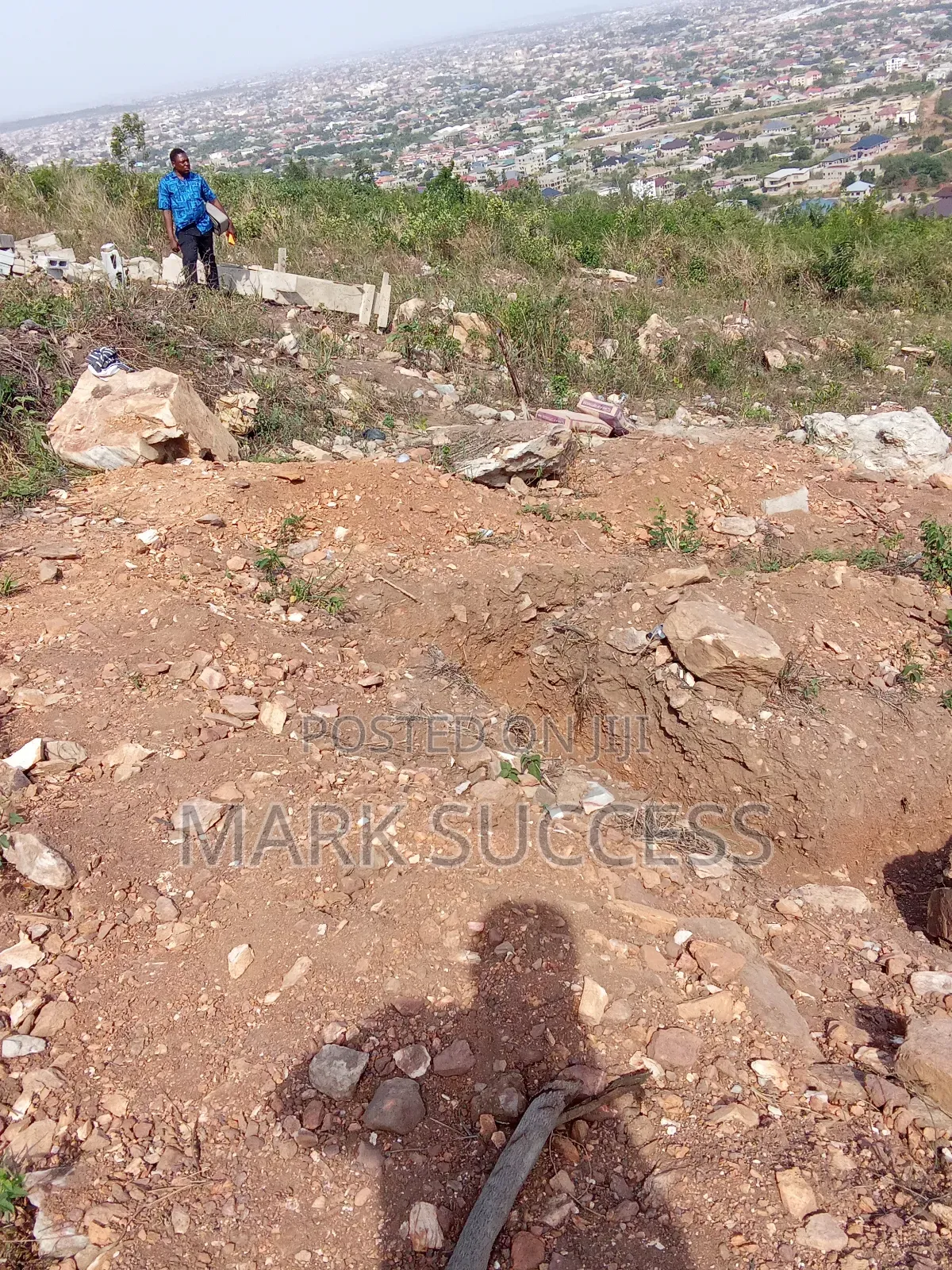 Two Plots of Mountain View Land Selling at Abokobi
