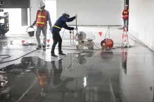Ghana Man Cleaning With Cleantex