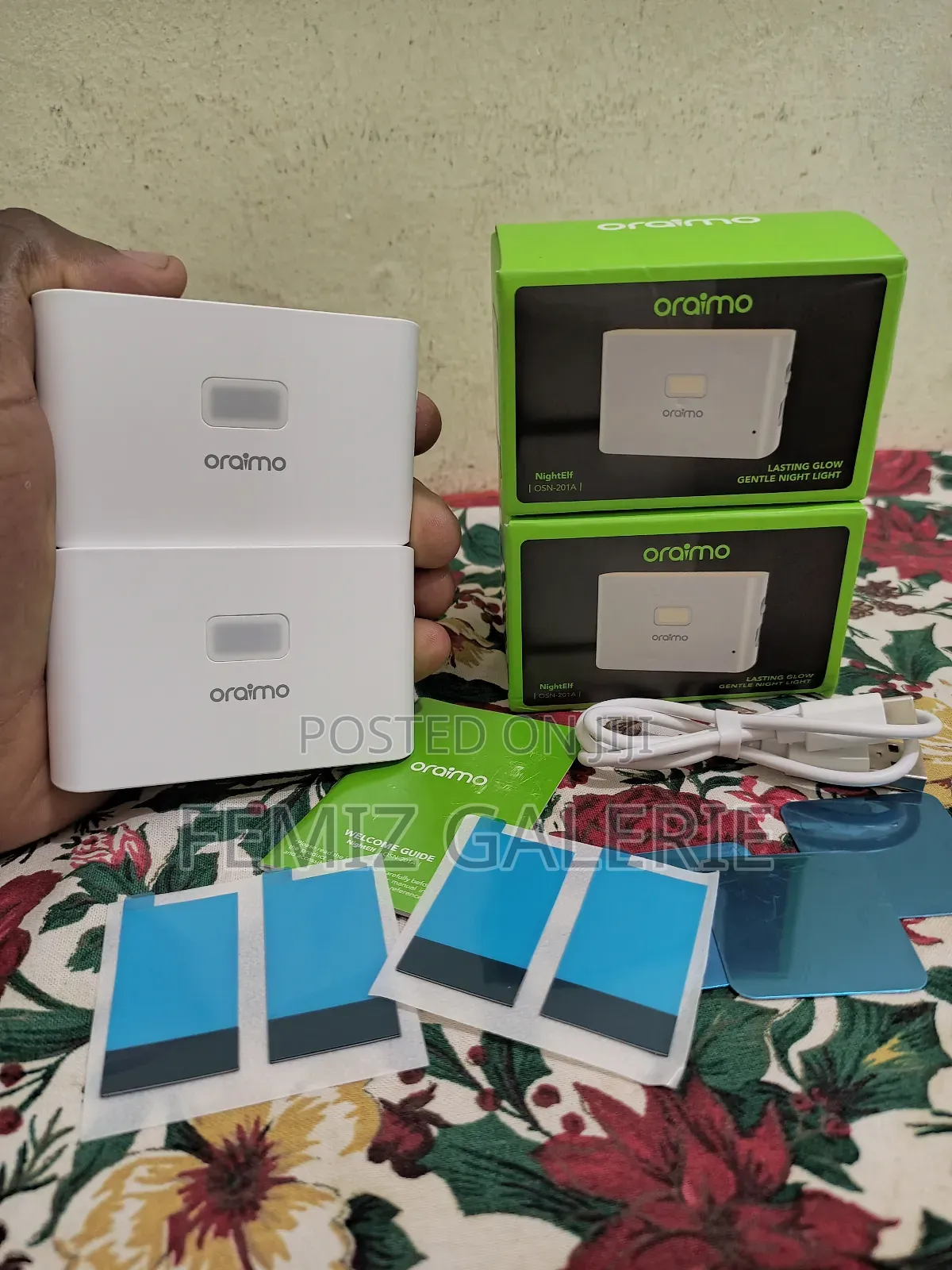 Oraimo Night Elfs 300mah Sensor Night Light 2pcs