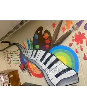 School Wall Art Paintings Murals