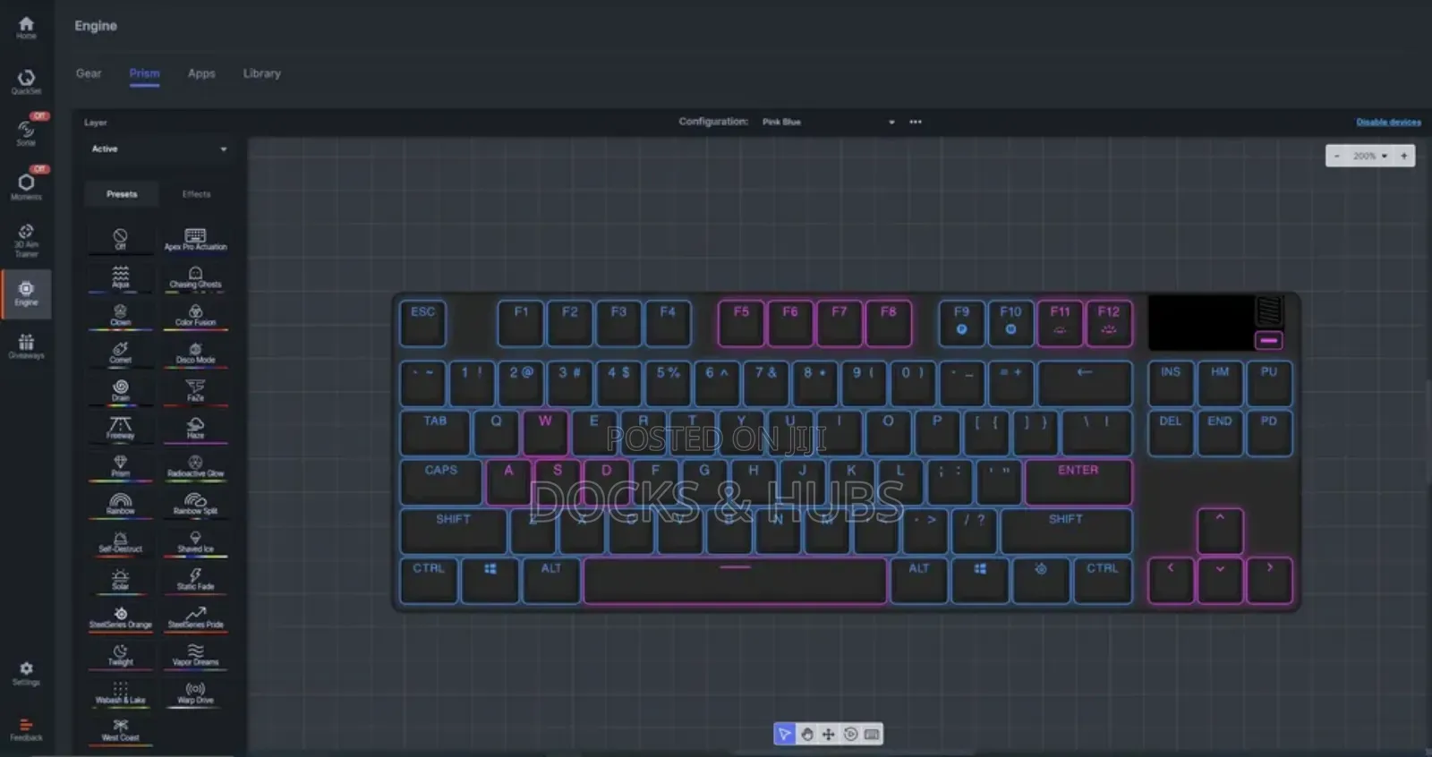 Steelseries Apex Pro TKL Hypermagnetic Gaming Keyboard