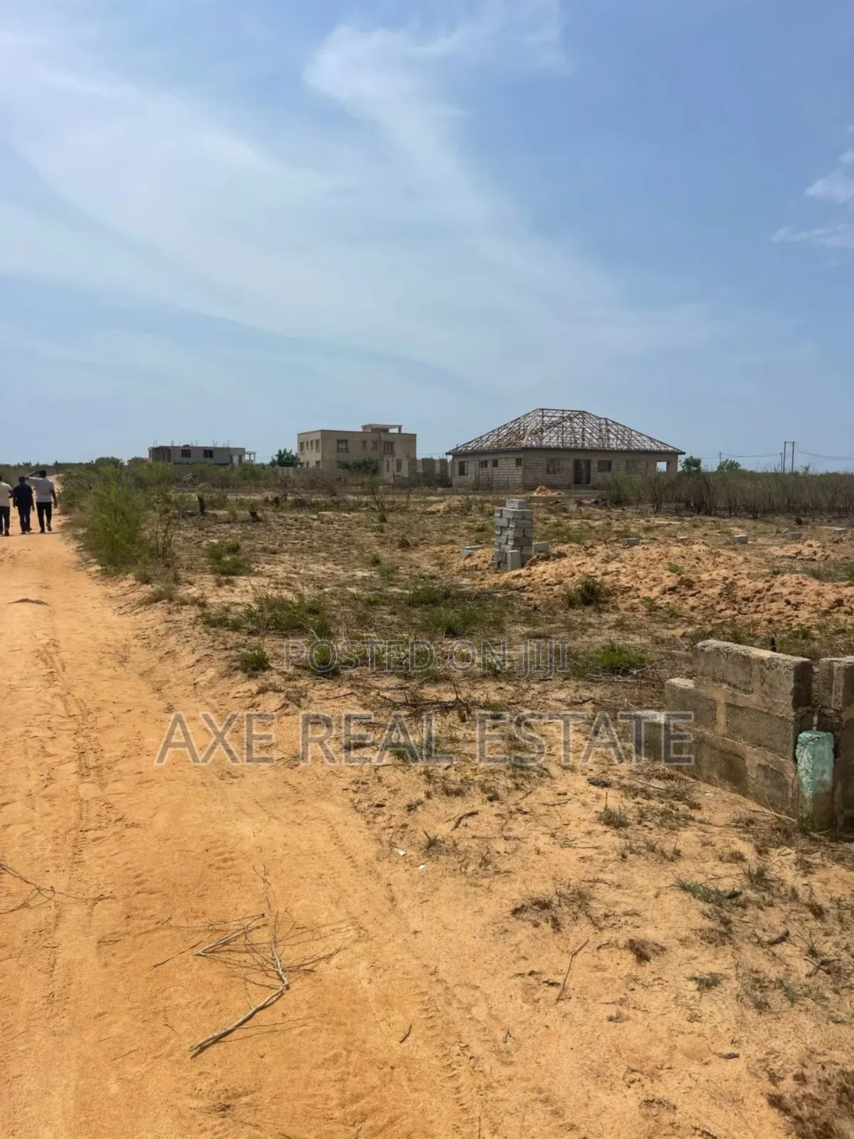 Few Half Plots Registered at Prampram Beach Road