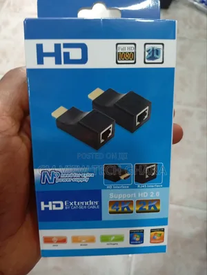 30m Hdmi Over Ethernet Extender Hd