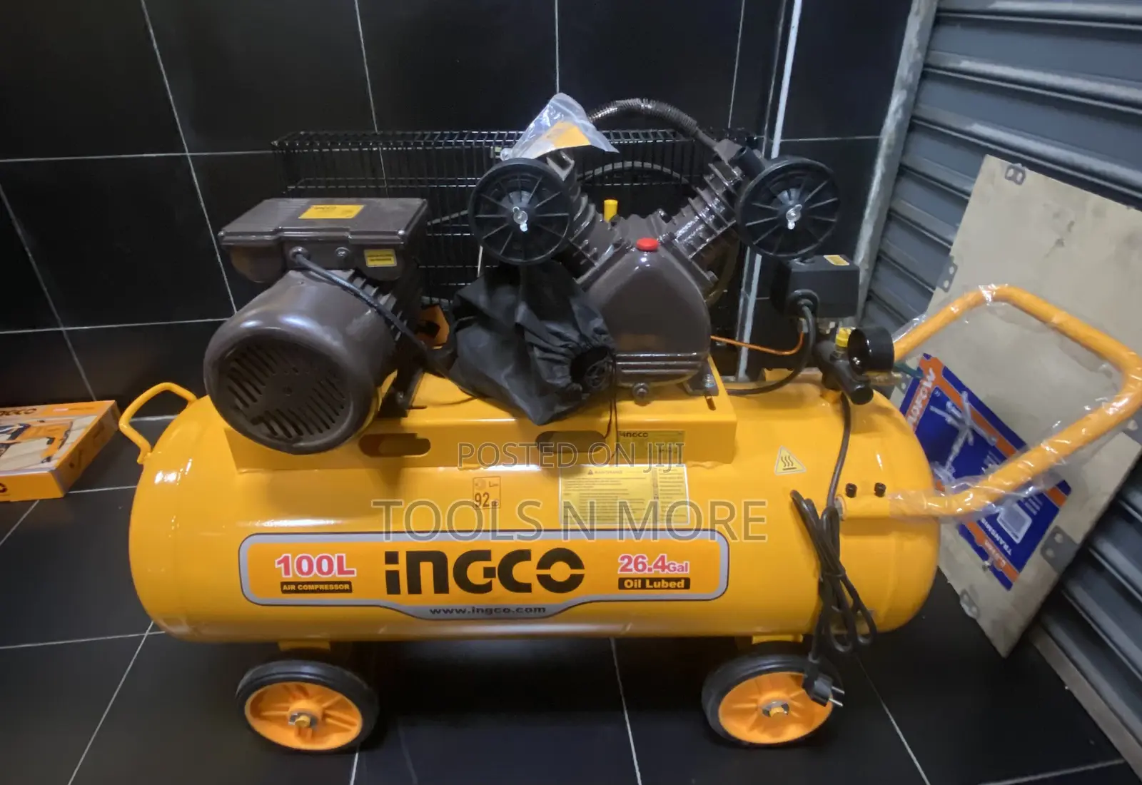 Ingco 100l Compressor (Oil Lubed)