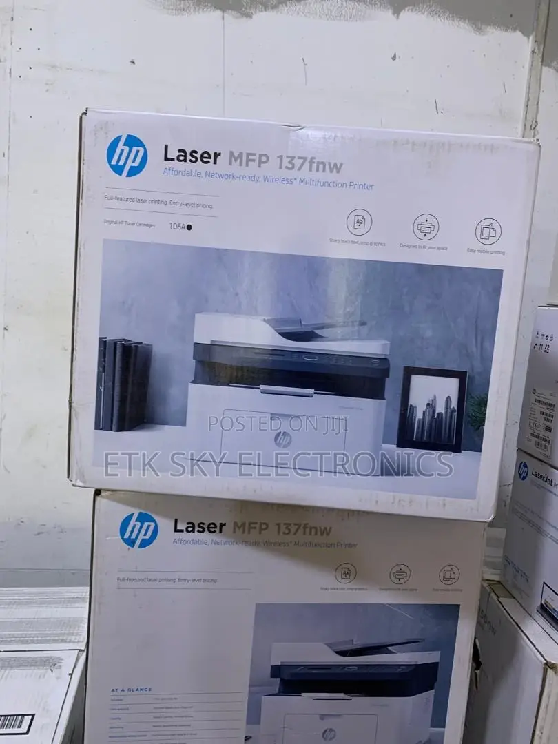 Modernistic Hp Laserjet MFP 137fnw 3in1 Wireless Printer