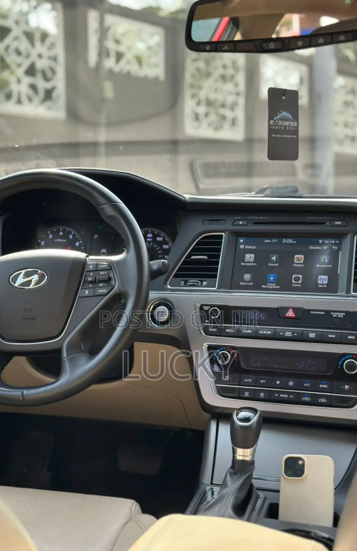 Hyundai Sonata Sport Sedan FWD (2.4L 4cyl 6A) 2017 Red
