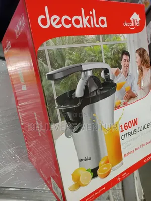 Eco Friendly Fruit Juicer 160w Fruit Juicer Decakila