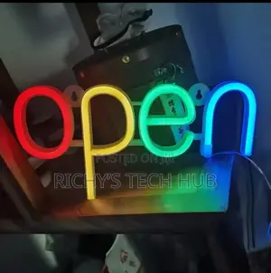Neon Open Light Sign Lamp for Shop