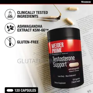 Weider Prime Testosterone Supplement for Men