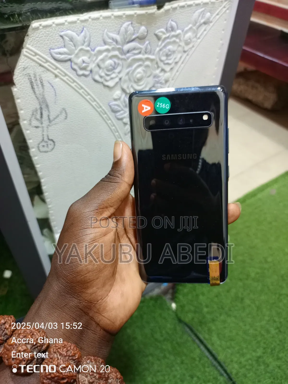 New Samsung Galaxy S10 5G 256 GB Black