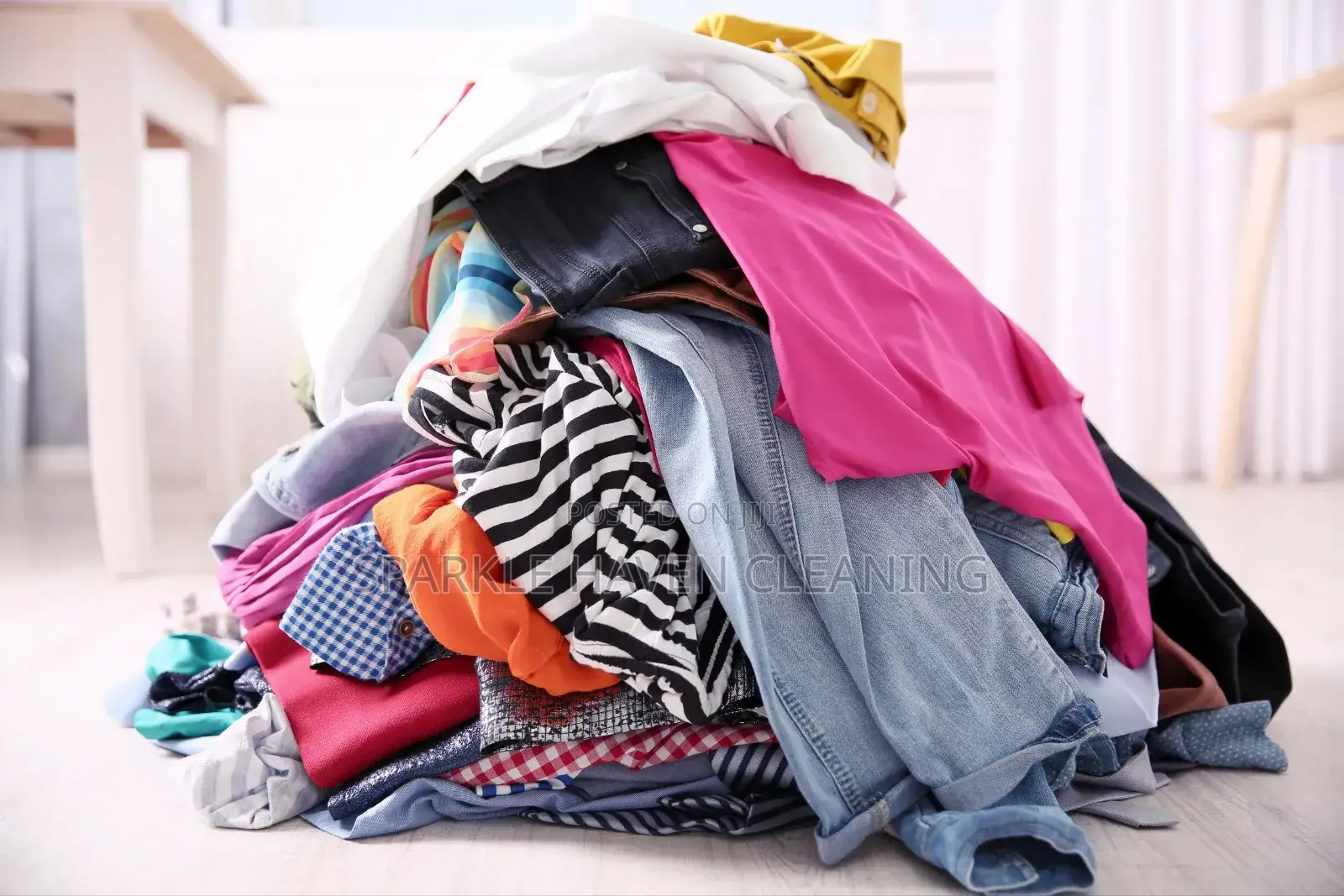 Door-to-Door Laundry and Home Cleaning Services.