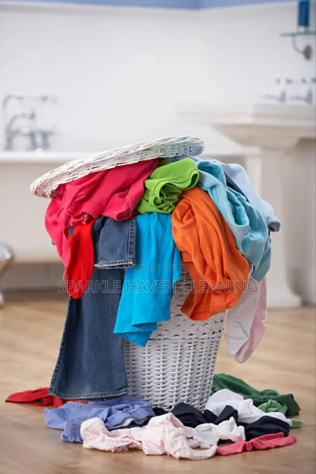 Door-to-Door Laundry and Home Cleaning Services.