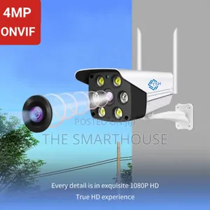 Smart 4mp Bullet Wifi CCTV Camera