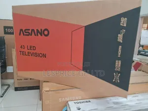 Asano 43" FHD Tv ~ Smart, Bright Bold