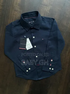 Plain Tommy Hilfiger Shirts for Kids
