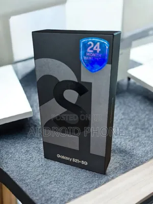 New Samsung Galaxy S21+ 5G 128 GB Black