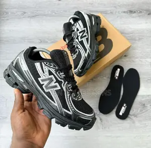 New Balance 740 Silver Black