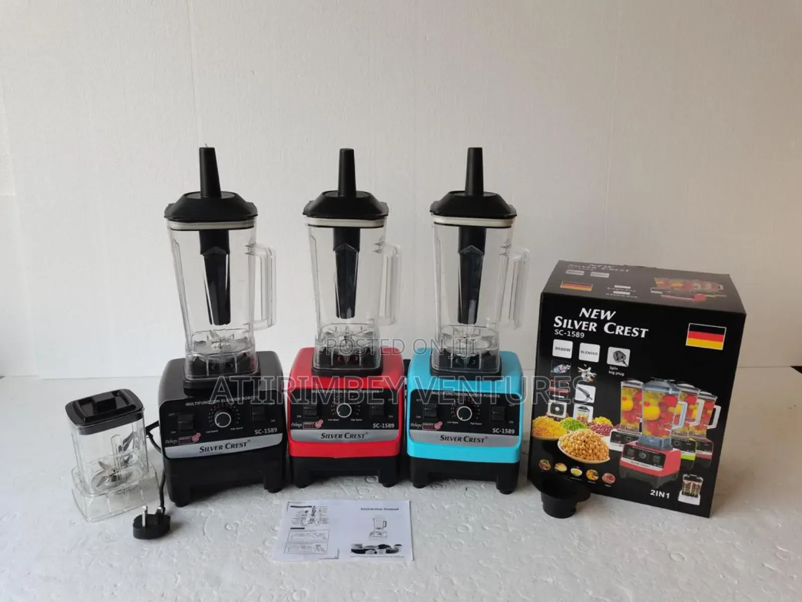 Sliver Crest Double Cup Blender