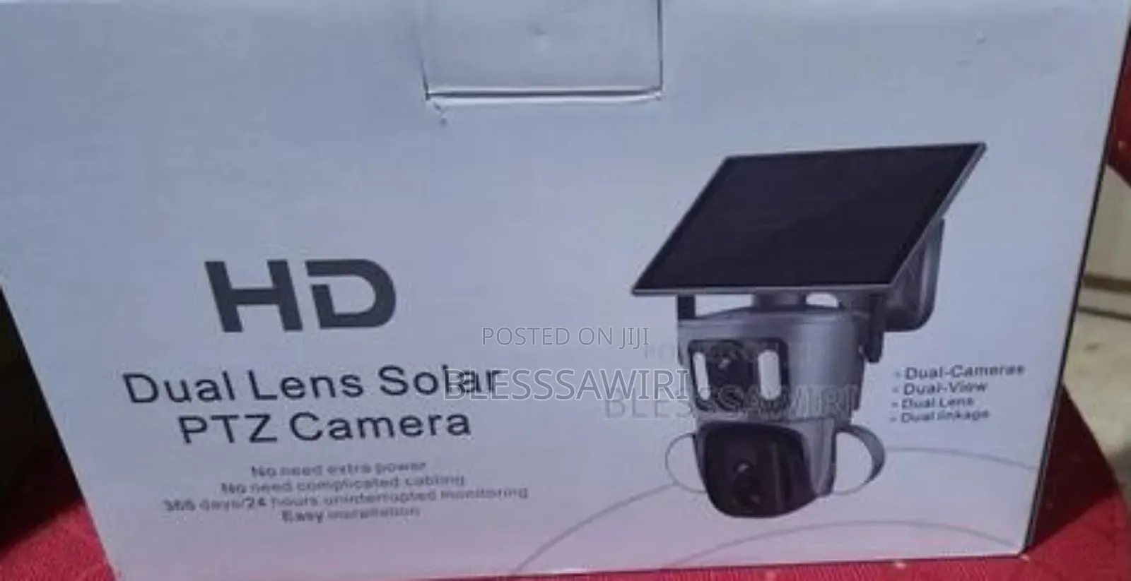 Solar 4g Dual Lens PTZ Camera With Sim Support