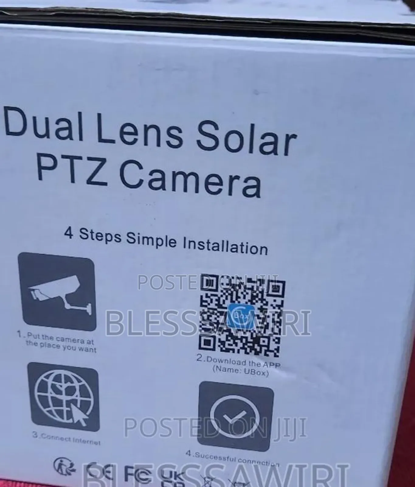 Solar 4g Dual Lens PTZ Camera With Sim Support
