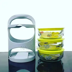 3pcs Glass Lunch Set