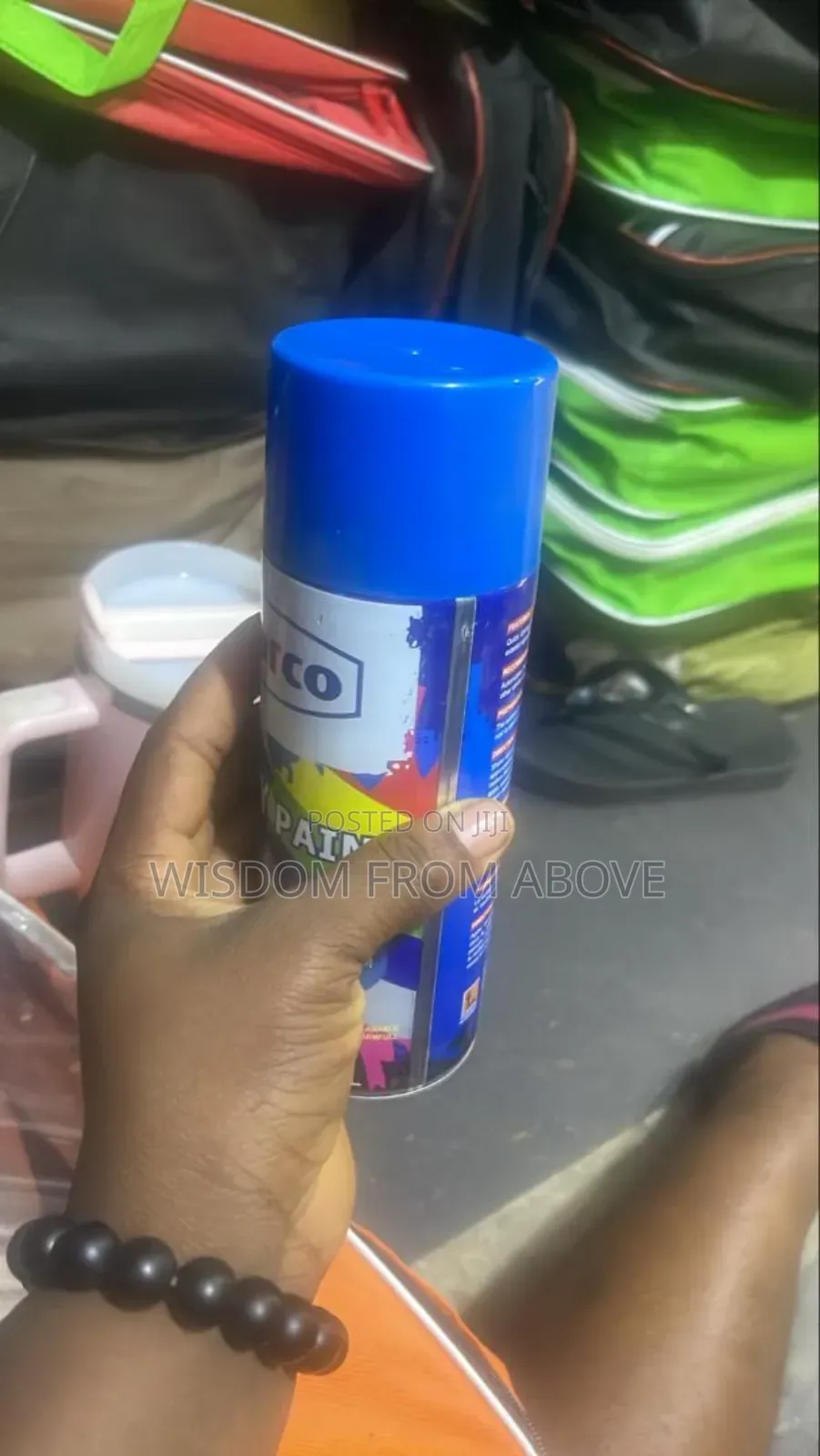 Anti Rust Blue Oil Can Spray We Have All Colours