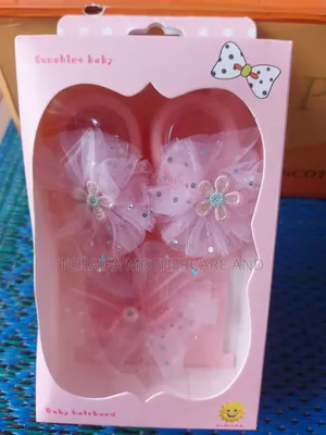 Baby Girl Shoe Socks With Head Band