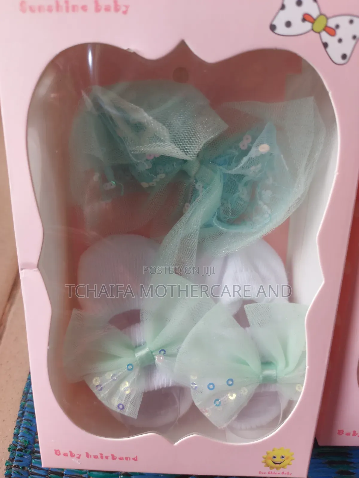 Baby Girl Shoe Socks With Head Band