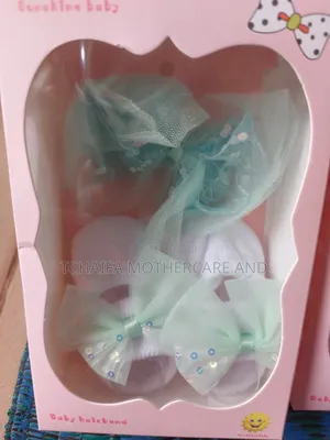 Baby Girl Shoe Socks With Head Band