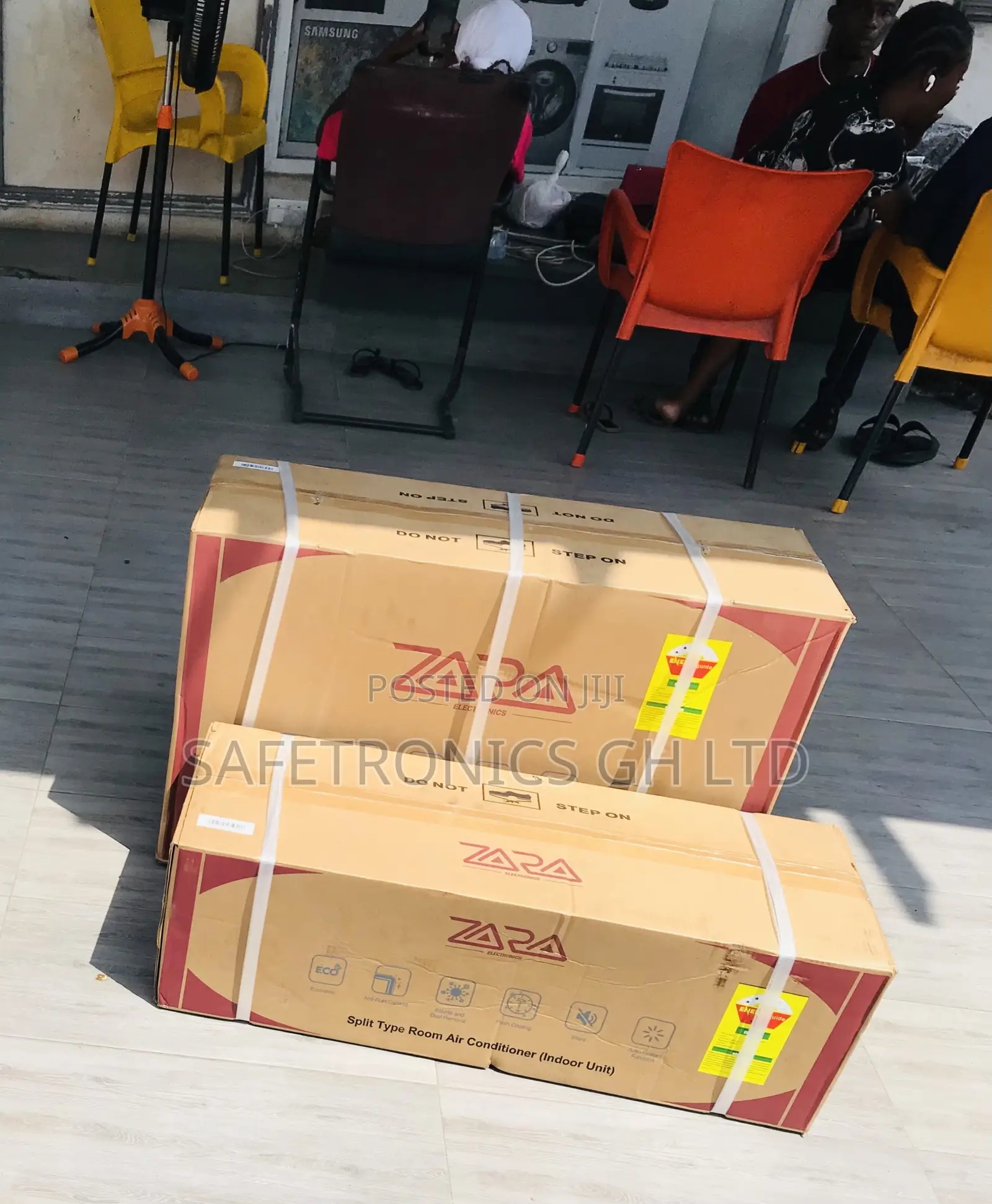 Fast Cooler 1.5 Horsepower Split Type Zara White Ac
