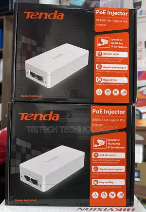 Tenda Poe Injector 48v Gigabit Poe Poe30g-At