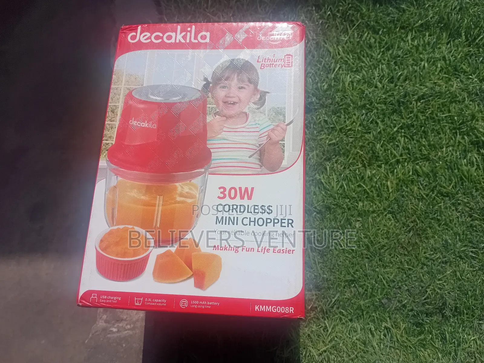 30w Decakila Food Chopper Cordless Chopper Decakila