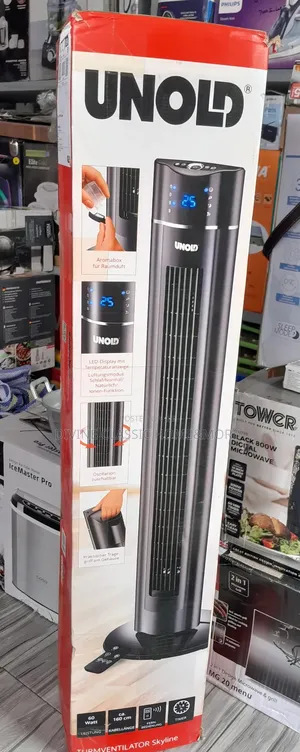 Unold Skyline Black Tower Fan