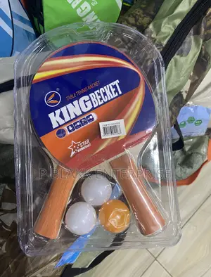 Table Tennis Ball X3 and Tennis Bat/Racket