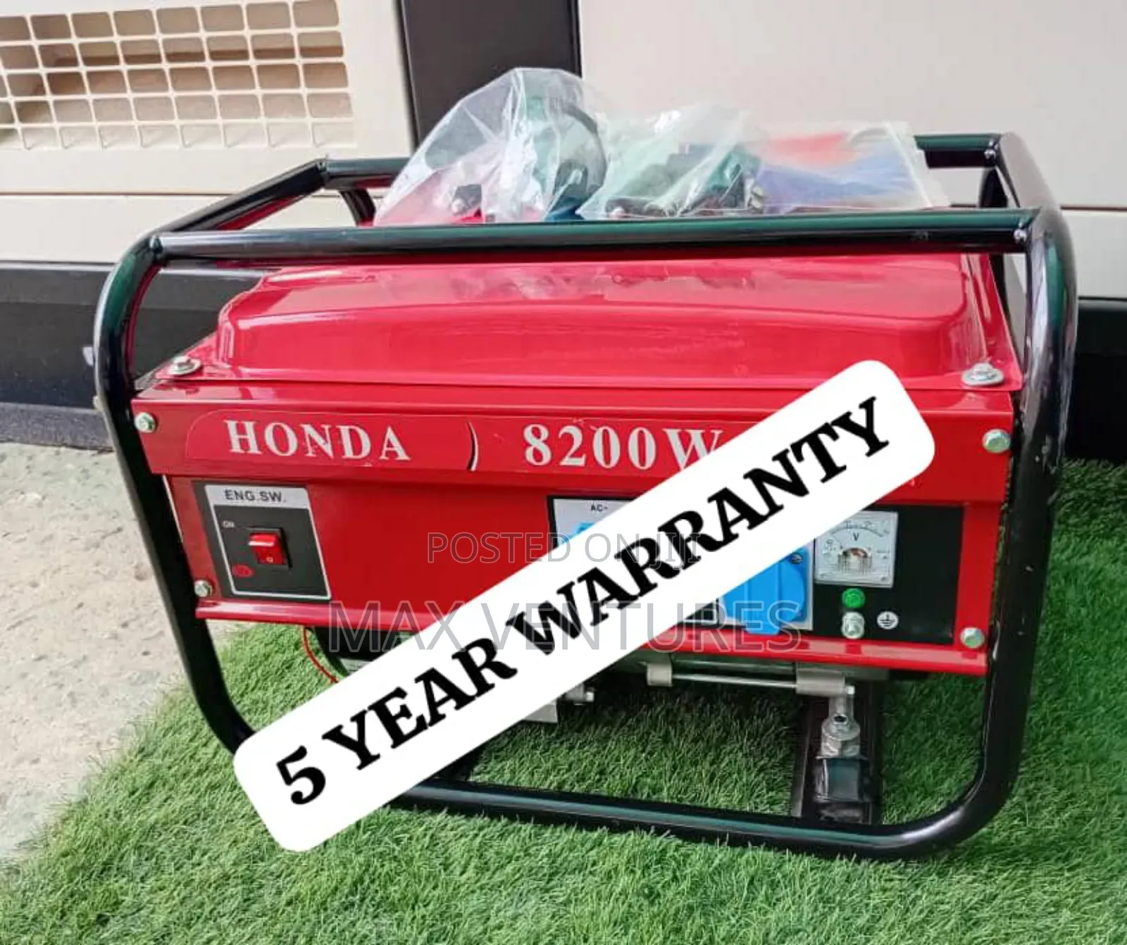 Optimum 7.2kva Honda Petrol Genset 100% Copper 7.2kva