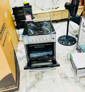 Oven With Grill Volcano 4 High-Efficiency Gas Cooker 50 X 50