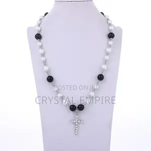 Pearl Cross Necklace