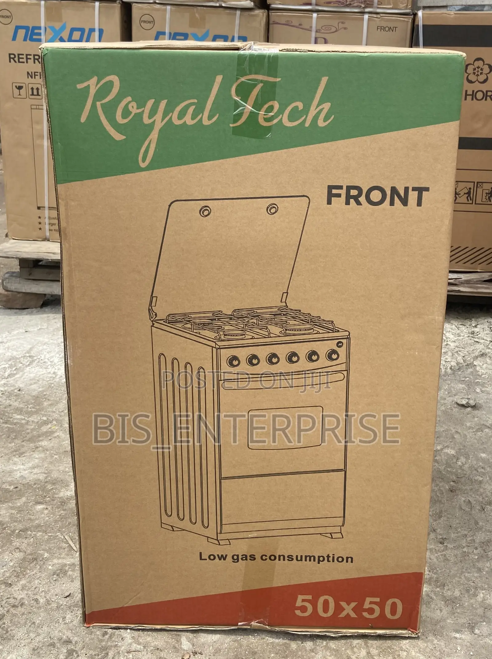 Royal Tech 50x50 Gas Cooker