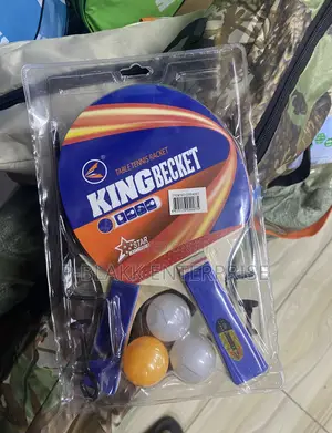 Table Tennis Racket/Bat With Net and Tennis Ball