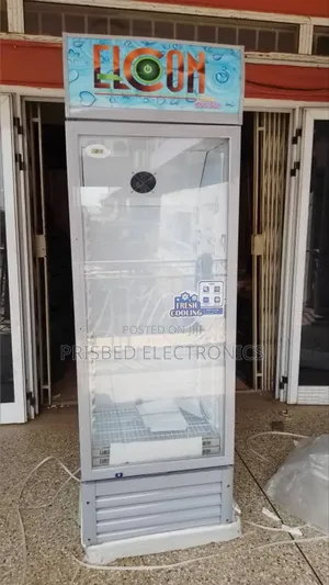 Elcon Durable Showcase/Display Fridge 363 Litres