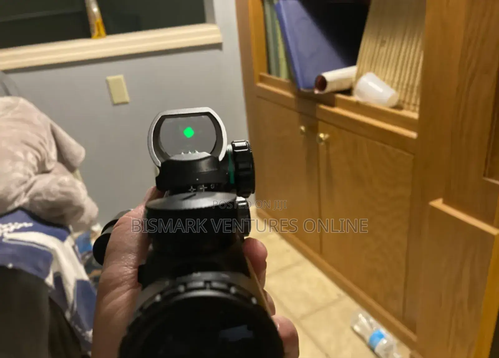 12x50 Zoom Rifle Scope Laser Sight And Holographic Dot