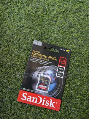 Sandisk Extreme Pro Camera Sd Card 128gb