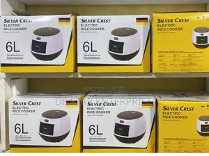 Stylish 6l Silver Crest Rice Cooker